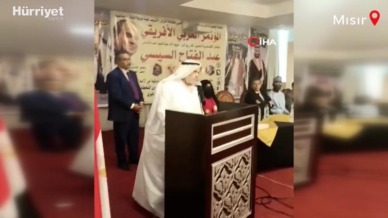 Suudi Arabistanlı işadamı konferansın ortasında kalp krizi geçirdi...