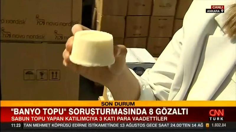 Banyo topu soruşturmasında 8 gözaltı