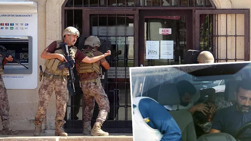 Antalya'da banka müdürünü rehin alan şüpheli tutuklandı