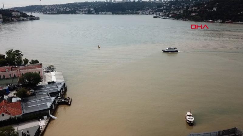 İstanbul Boğazı çamura bulandı