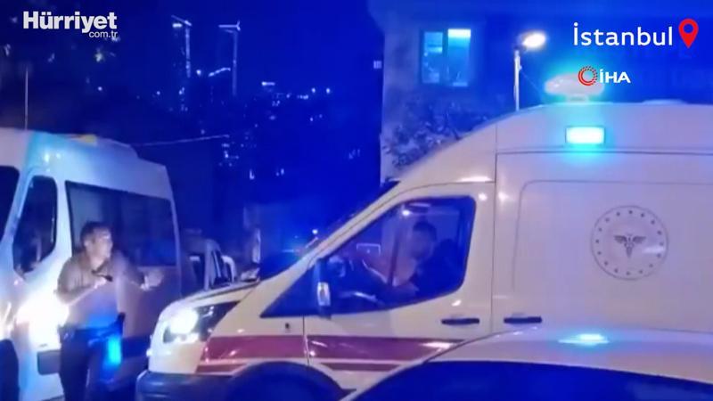 Şişli'de silahlı kavga! 2 polis yaralı