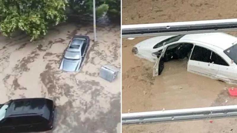 Mudanya'da sağanak yağışın bilançosu