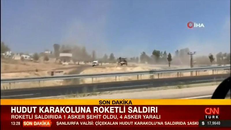 Şanlıurfa'da karakola hain saldırı