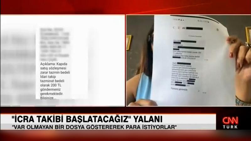Dolandırıcılardan "icra takibi başlatacağız" yalanı