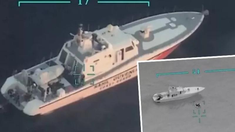 MSB, düzensiz göçmenlerin Yunanistan tarafından Türk karasularına itilme anlarını paylaştı