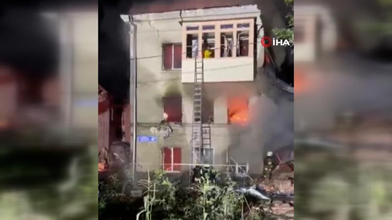 Harkiv'de 3 bölgeye saldırı