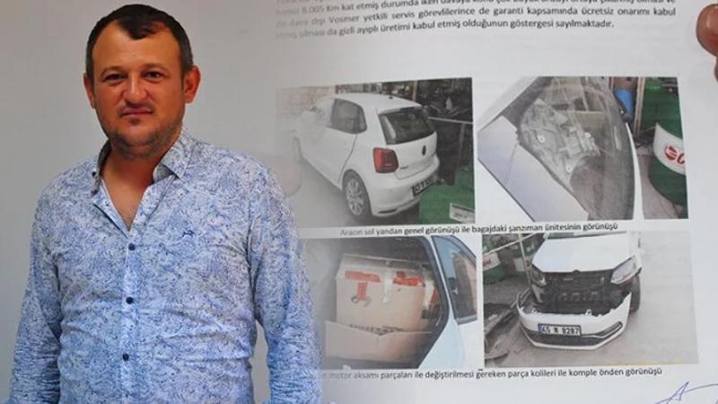 Sıfır otomobili arıza yapmıştı! 7 yıl sonra hukuk mücadelesini kazandı