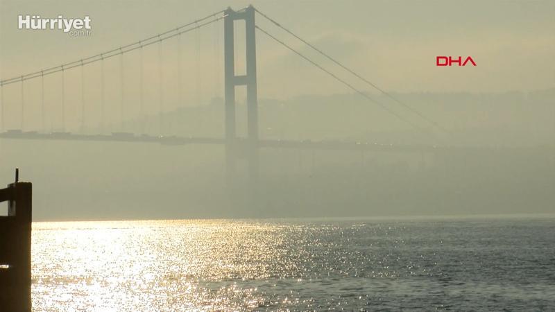 İstanbul'da sis etkili oldu