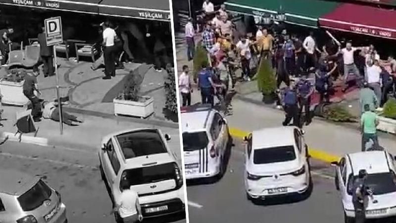 Küçükçekmece'de kira zammı kavgasından yeni görüntüler