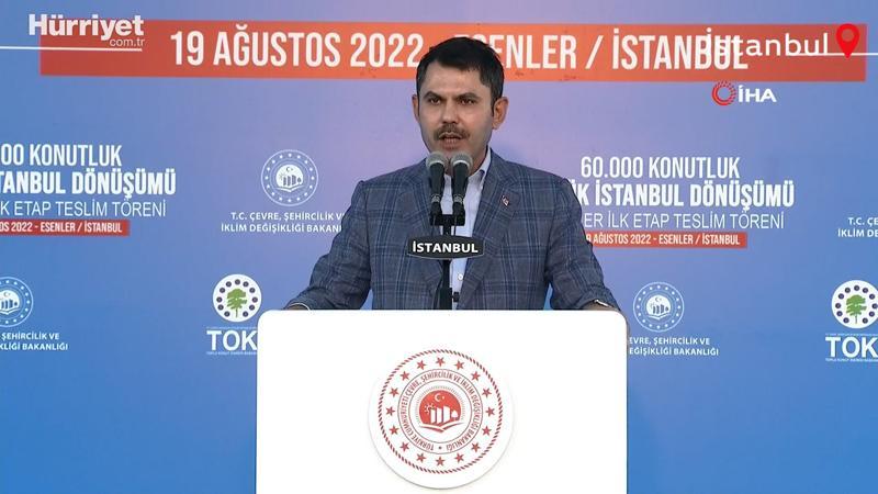 Bakan Kurum: Sizlere hizmet etmek boynumuzun borcudur