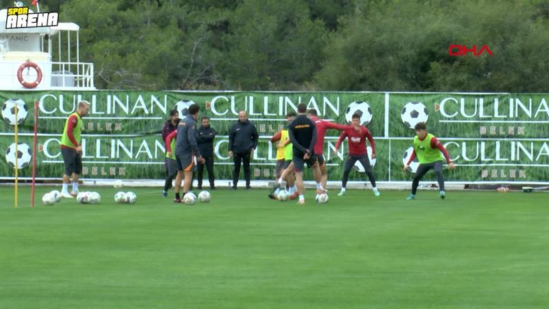 Galatasaray'da kamp çalışmaları sürüyor