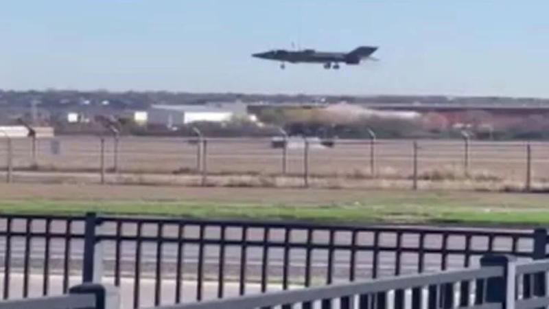 ABD’de F-35 savaş uçağı iniş sırasında düştü! O anlar kamerada