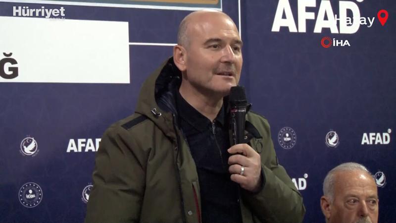 İçişleri Bakanı Soylu: Emrinize amadeyiz