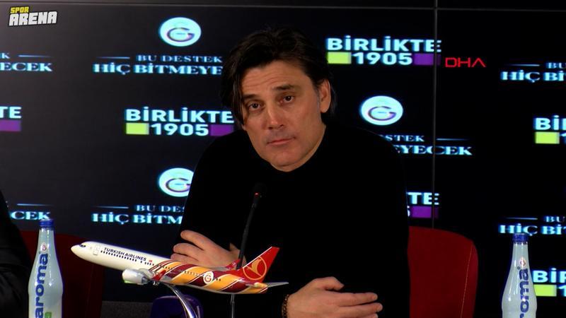 Adana Demirspor Teknik Direktörü Montella'nın açıklamalarda bulundu