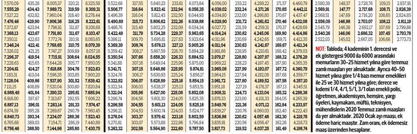 En Dusuk Emekli Memur Maasi 2 773 Tl Noyan Dogan Kose Yazilari