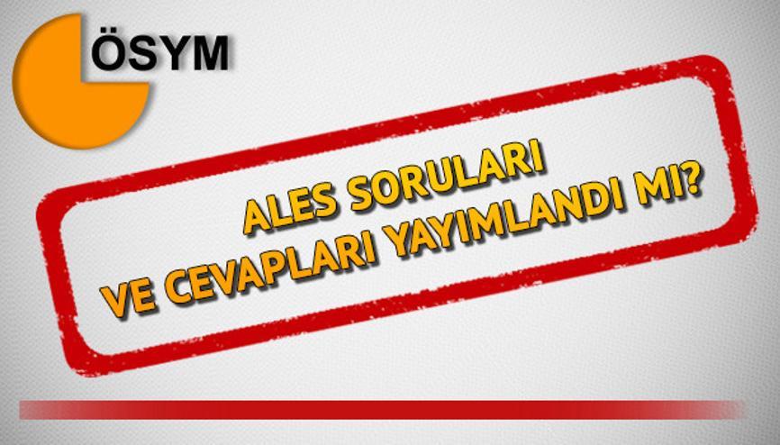 Ales Sorulari Haberleri Son Dakika Ales Sorulari Hakkinda Guncel Haber Ve Bilgiler