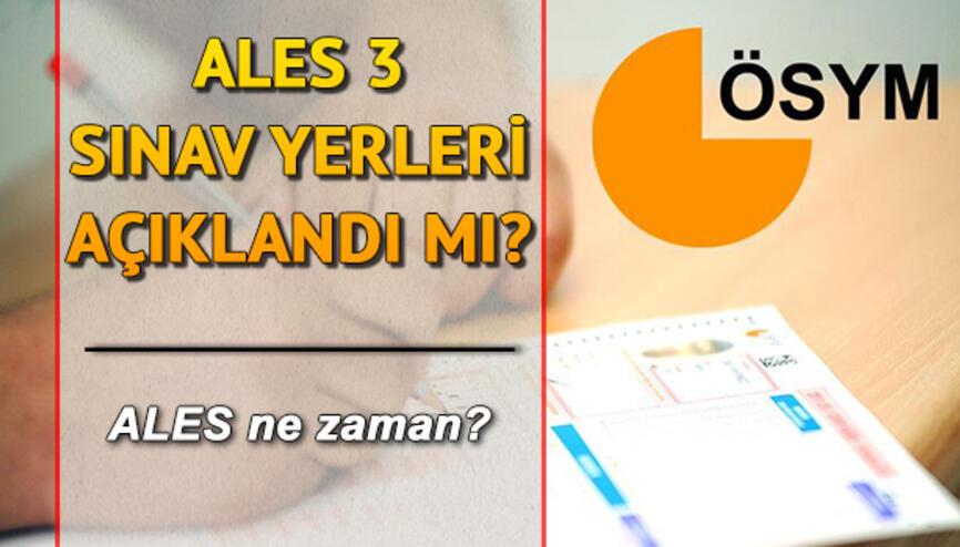 Ales 3 Ne Zaman Haberleri Son Dakika Ales 3 Ne Zaman Hakkinda Guncel Haber Ve Bilgiler