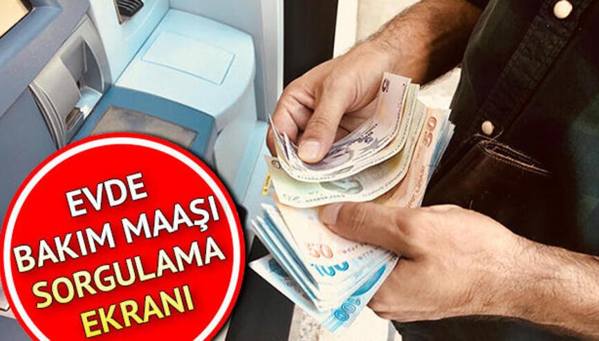 14 ocak evde bakım maaşı yatan iller