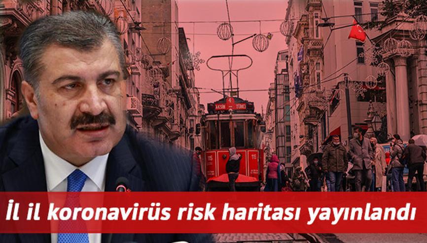 koronavirus risk haritasi haberleri son dakika koronavirus risk haritasi hakkinda guncel haber ve bilgiler