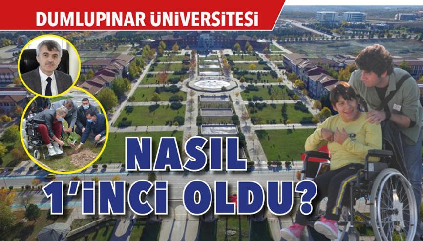 Dumlupınar Üniversitesi nasıl 1’inci oldu Dumlupınar Üniversitesi nasıl 1’inci oldu