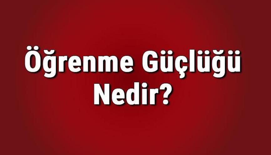 ogrenme guclugu haberleri son dakika ogrenme guclugu hakkinda guncel haber ve bilgiler