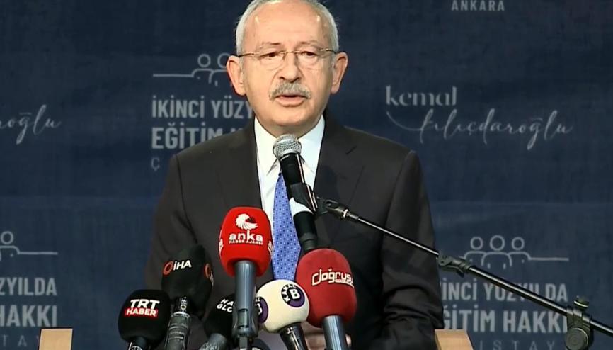 Kılıçdaroğlu: Öğretmen yetiştirmenin sağlıklı planlamasının yapılması gerekir Kılıçdaroğlu: Öğretmen yetiştirmenin sağlıklı planlamasının yapılması gerekir