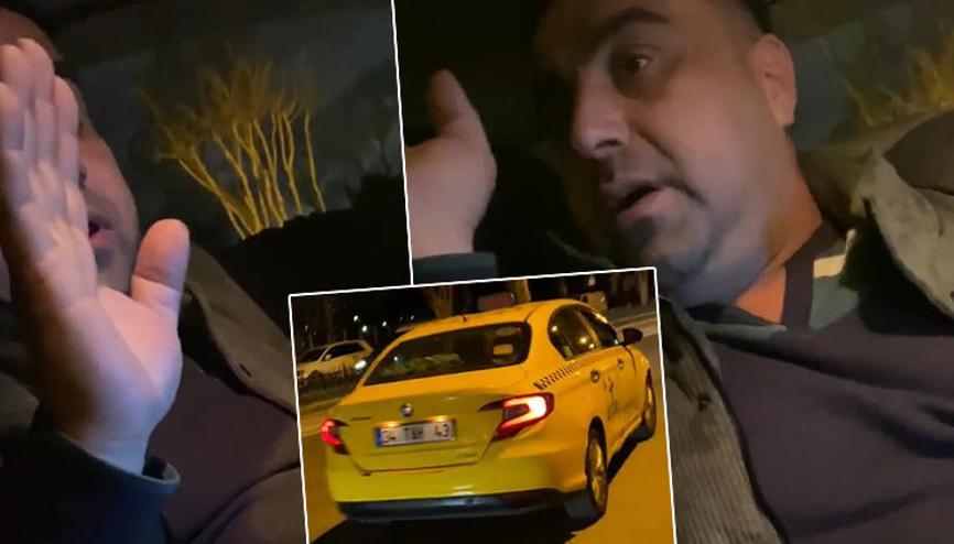 Beşiktaşta taksiciden şaşırtan sözler: Gel sen sür arabayı Beşiktaşta taksiciden şaşırtan sözler: Gel sen sür arabayı
