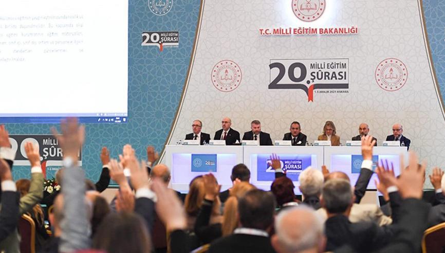 Milli Eğitim Şurasında 128 maddede tavsiye kararı alındı Milli Eğitim Şurasında 128 maddede tavsiye kararı alındı