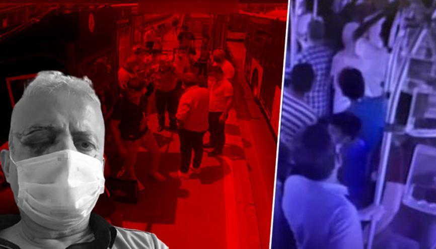 Avcılarda metrobüste kör eden maske kavgasının tanıklarına çağrı Avcılarda metrobüste kör eden maske kavgasının tanıklarına çağrı