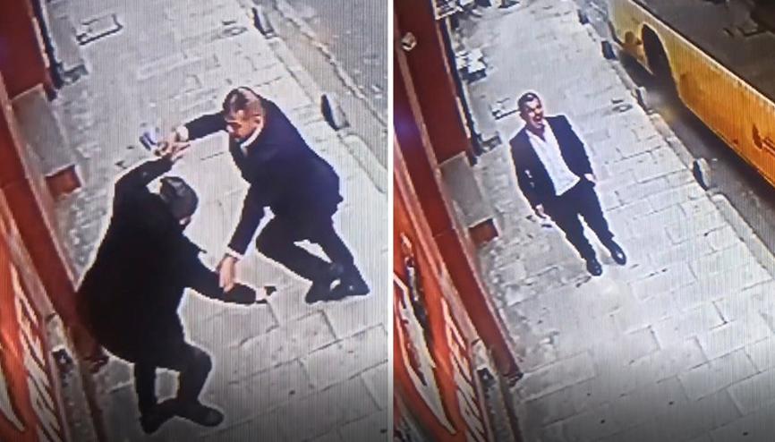 İstanbul’da dehşet anları kamerada Yolda karşılaştığı kuzenini böyle vurdu İstanbul’da dehşet anları kamerada Yolda karşılaştığı kuzenini böyle vurdu