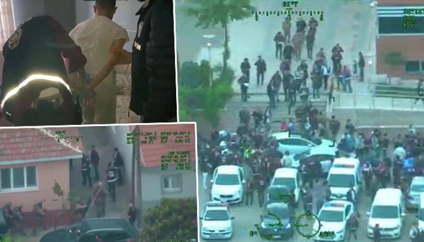 İzmirdeki uyuşturucu operasyonunda 32 tutuklama İzmirdeki uyuşturucu operasyonunda 32 tutuklama