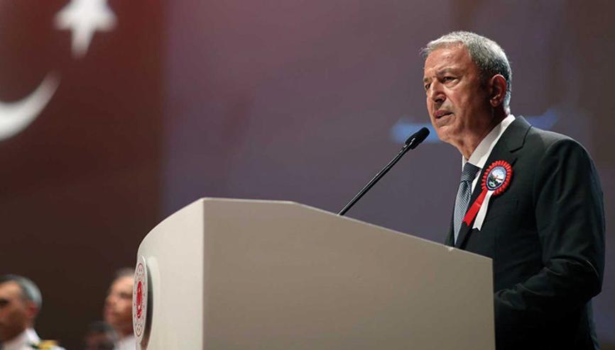 Bakan Akar: Türkiye savunma ve güvenlik atılımlarıyla uluslararası alanda özne haline geldi Bakan Akar: Türkiye savunma ve güvenlik atılımlarıyla uluslararası alanda özne haline geldi