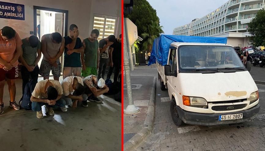 Avrupaya geldikleri hayaliyle Muğlaya indiler polise yakalandılar Avrupaya geldikleri hayaliyle Muğlaya indiler polise yakalandılar