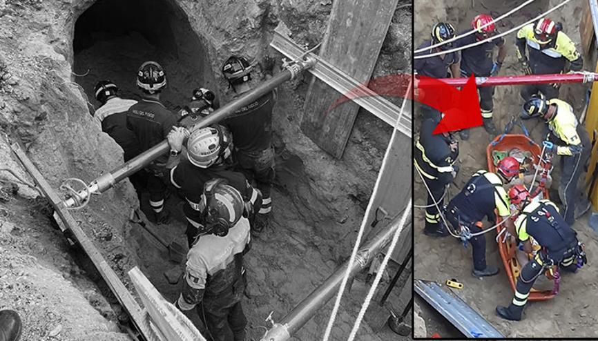 Bankayı soymak için kazdığı tünel üstüne yıkıldı Ekipler görünce gözlerine inanamadı... Bankayı soymak için kazdığı tünel üstüne yıkıldı Ekipler görünce gözlerine inanamadı...