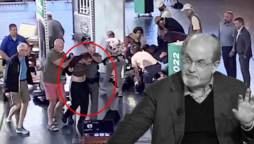Salman Rüşdi, dünyanın gözü önünde bıçaklanmıştı, menajeri son durumunu açıkladı Saldırganın kimliği belli oldu Salman Rüşdi, dünyanın gözü önünde bıçaklanmıştı, menajeri son durumunu açıkladı Saldırganın kimliği belli oldu