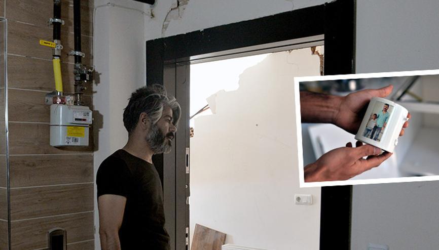 Hatayda ağır hasarlı evine girdiğinde hayatının şokunu yaşadı Hatayda ağır hasarlı evine girdiğinde hayatının şokunu yaşadı