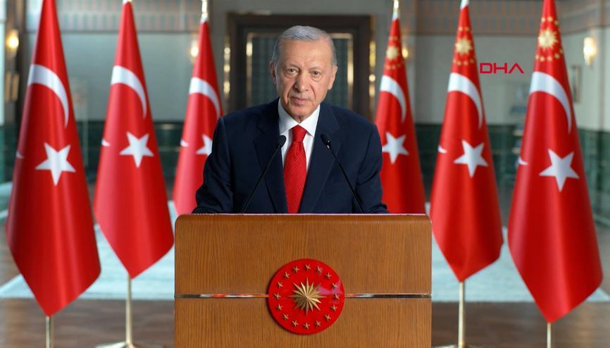 Cumhurbaşkanı Erdoğan’dan Zafer Bayramı Kutlama Mesajı