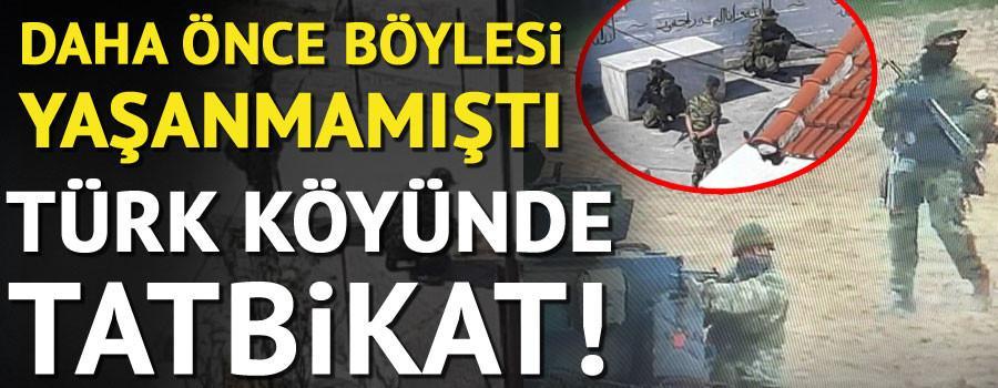 Son dakika haberler... Tam teçhizatlı Yunan komandolarından Türk köyünde tatbikat