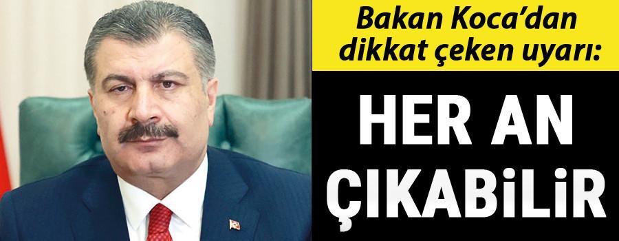 Her an başka bir salgın çıkabilir