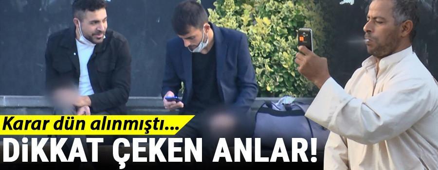 Son dakika... Karar dün alınmıştı Gelen görüntüler dikkat çekti Yasak dinlemediler...