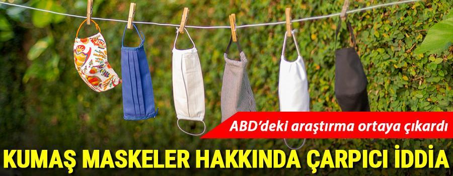 Kumaş maskenin Kovid-19a karşı çift yönlü koruma sağladığı tespit edildi